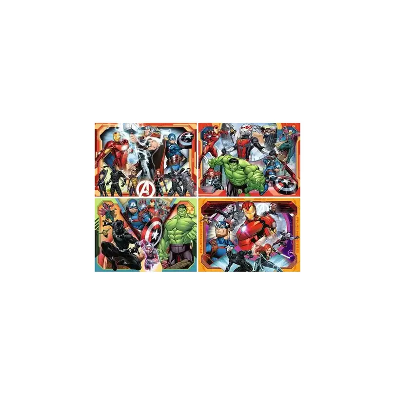 Puzzle 4er-Set Avengers
