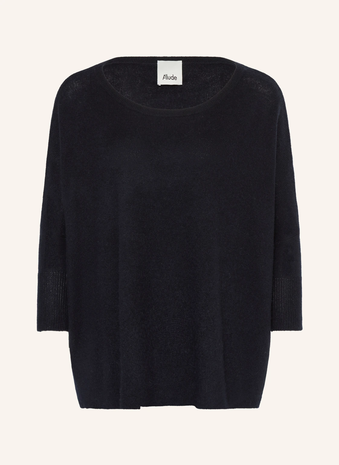 ALLUDE Cashmere-Pullover mit 3/4-Arm