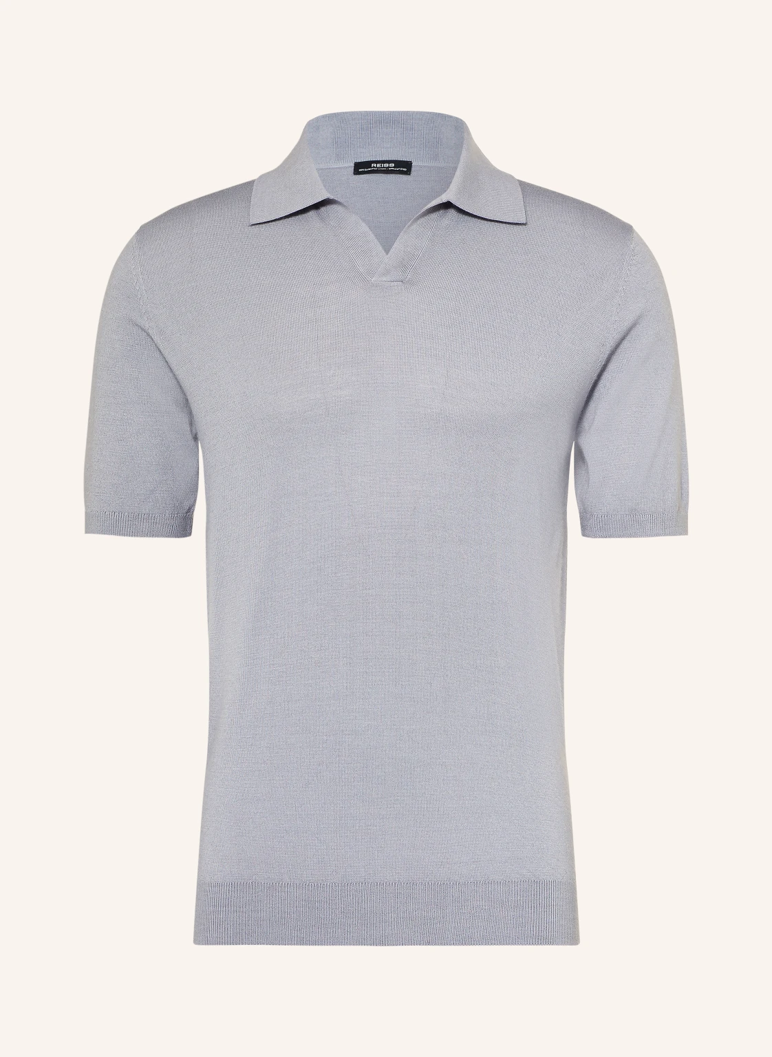 REISS Strick-Poloshirt ROOK