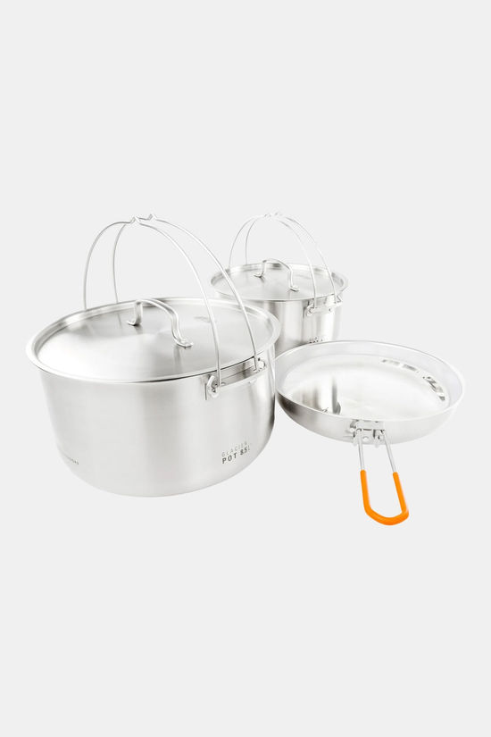 GSI Outdoors Glacier Stainless Troop Cookset