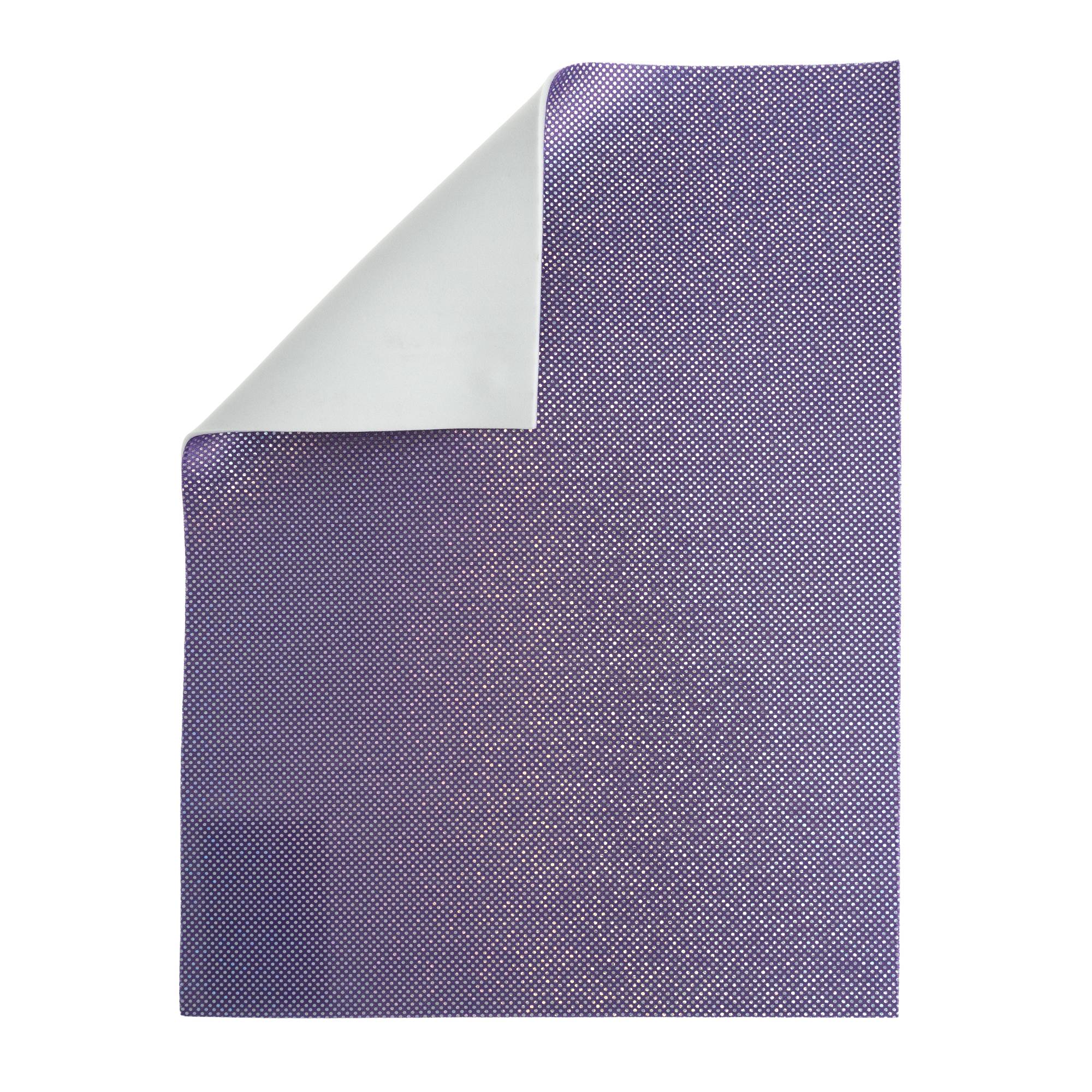 Purple Metallic Spot EVA Foam Sheet 22.5cm x 30cm