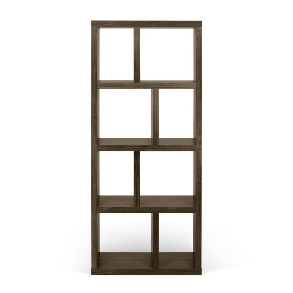 BERLIN - Bibliothèque  placage noyer