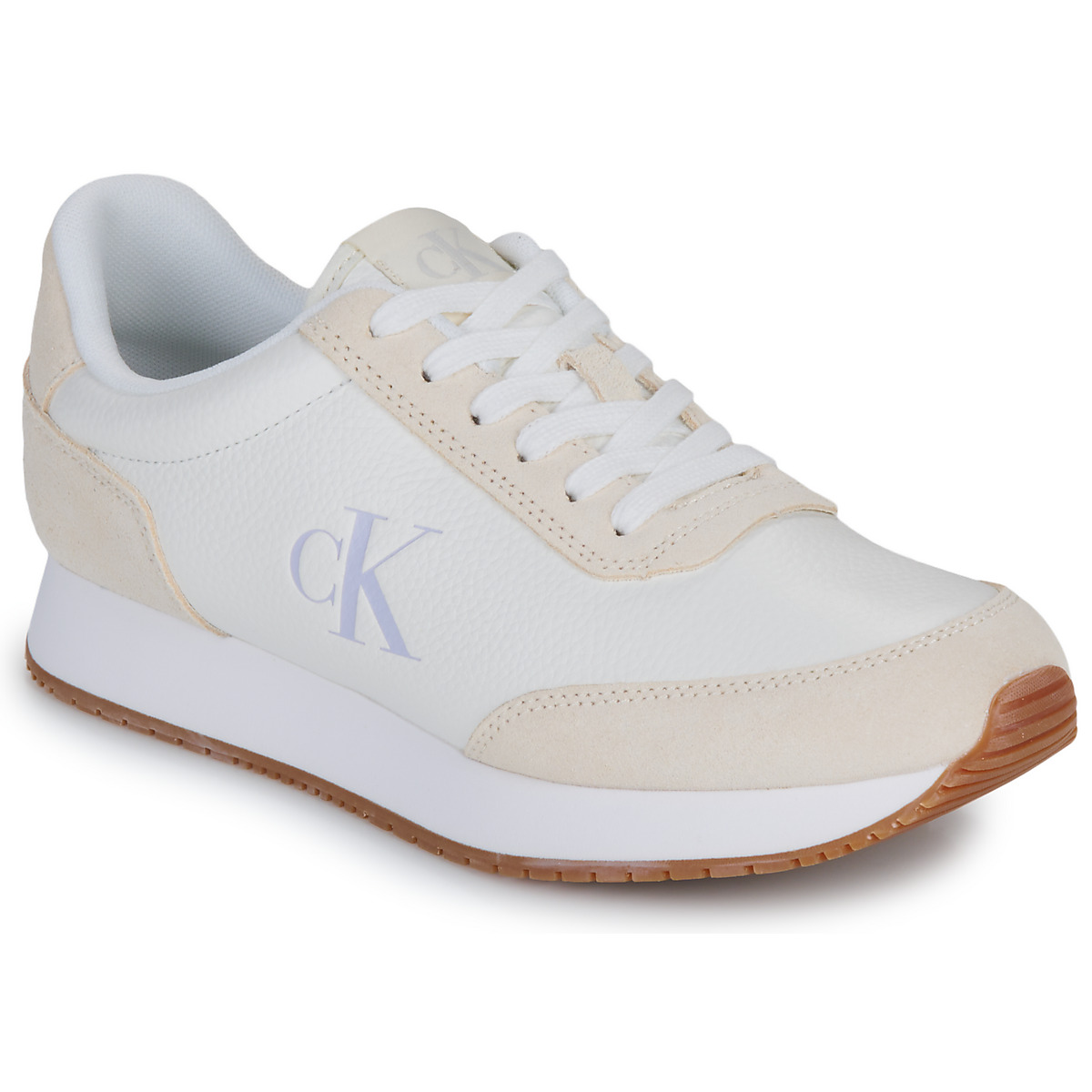 Calvin Klein Jeans - RUNNER LACEUP LOW MIXMG - White / Beige