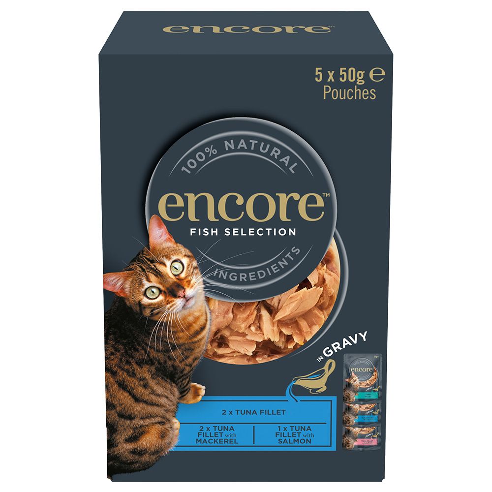 Encore Cat Gravy Pouch Mix 5 x 50g