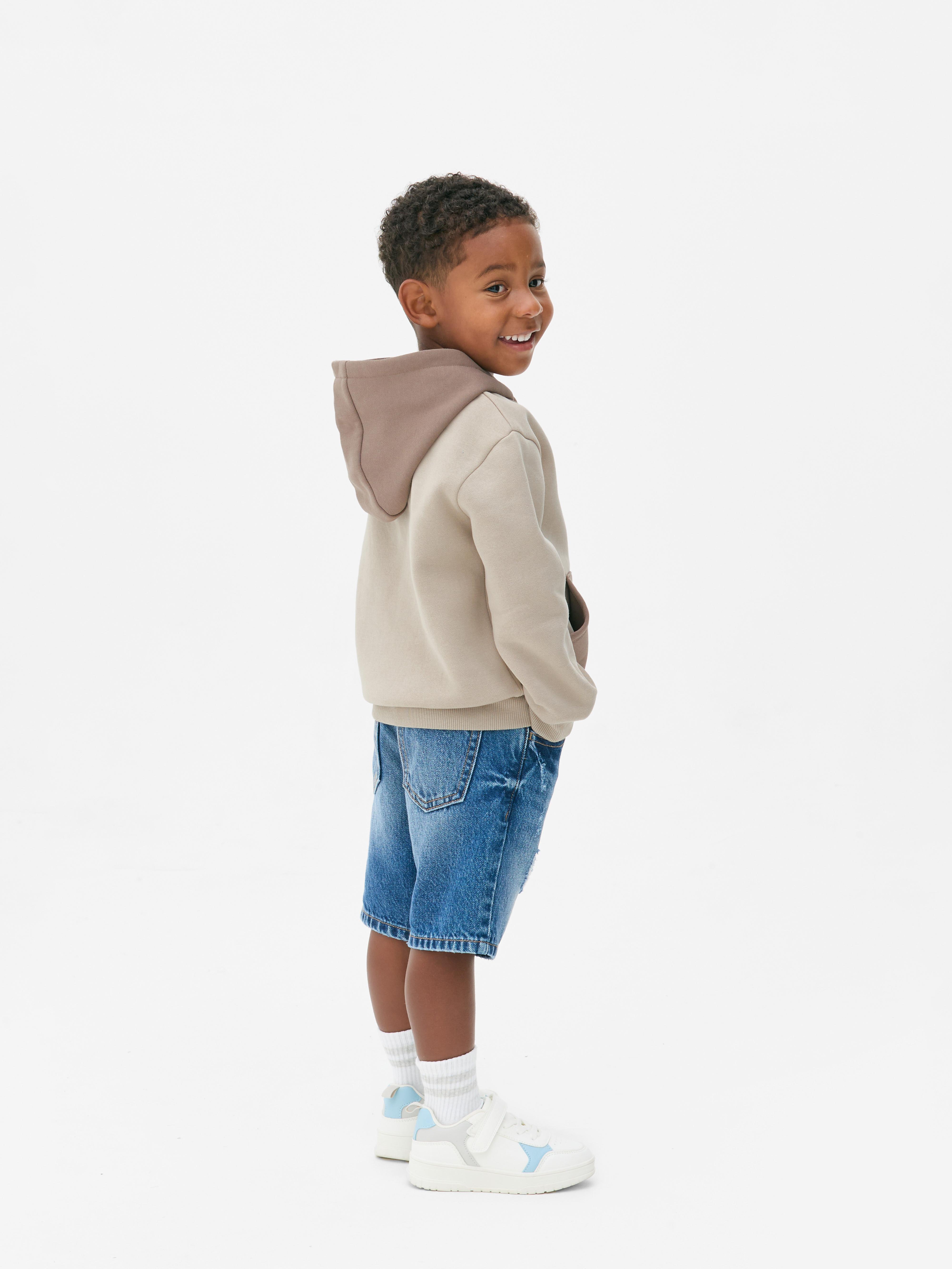 1.5-8yrs | Color Block Hoodie