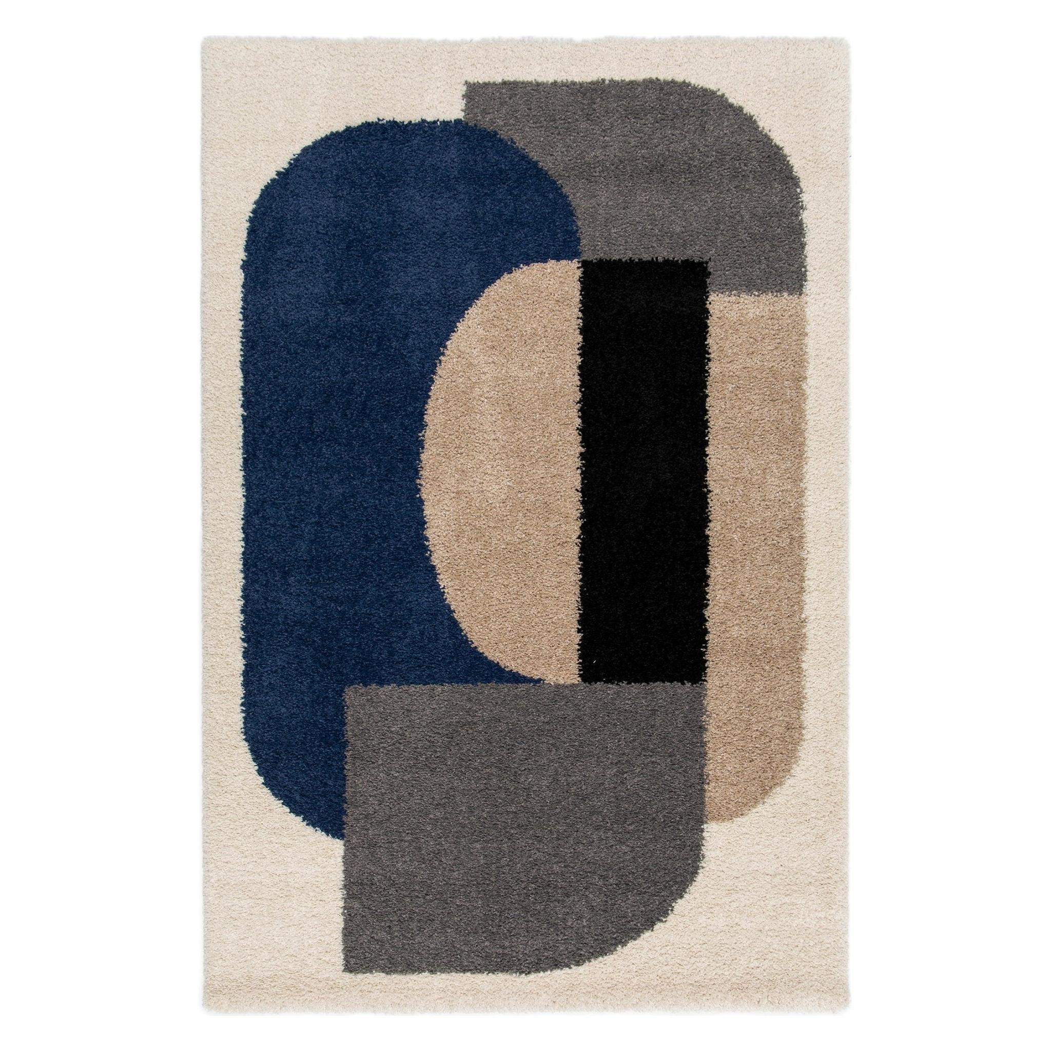 AFK Living vloerkleed Gatsby - zeer zacht - blauw - 160 x 230 cm