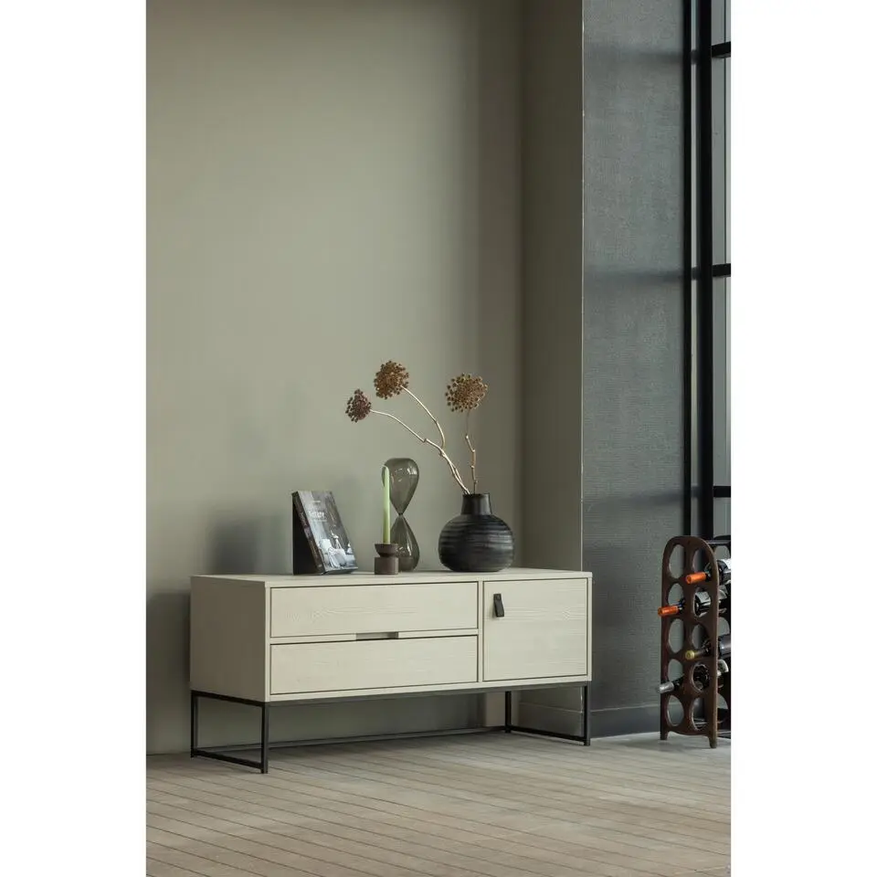 WOOOD Silas TV-Meubel - Grenen - Dust - 55x120x44