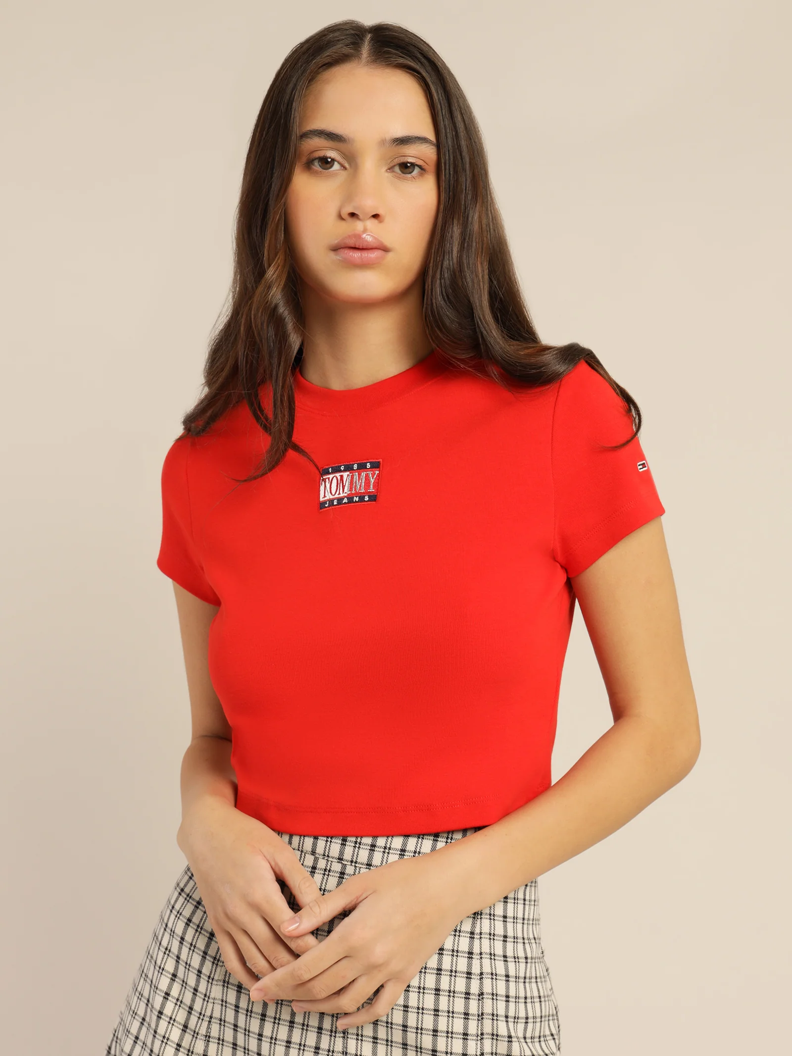 Baby Cropped Timeless Logo T-Shirt