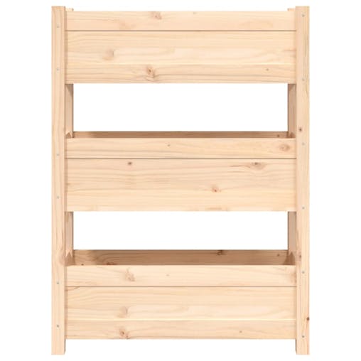 NNEVL Planter 77x25x104.5 cm Solid Wood Pine
