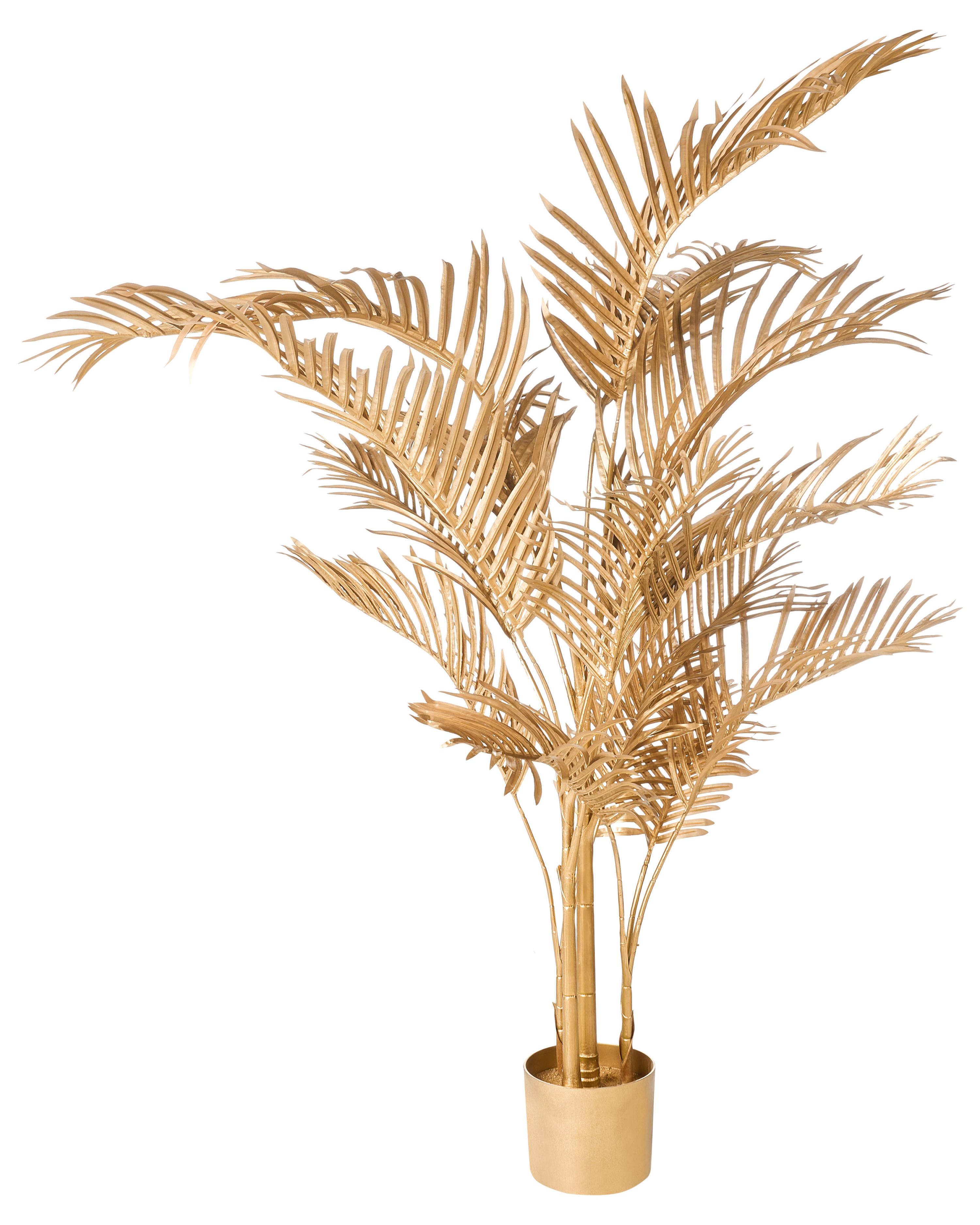 Artificial Plant ARECA PALM TREE 70 cm Gold