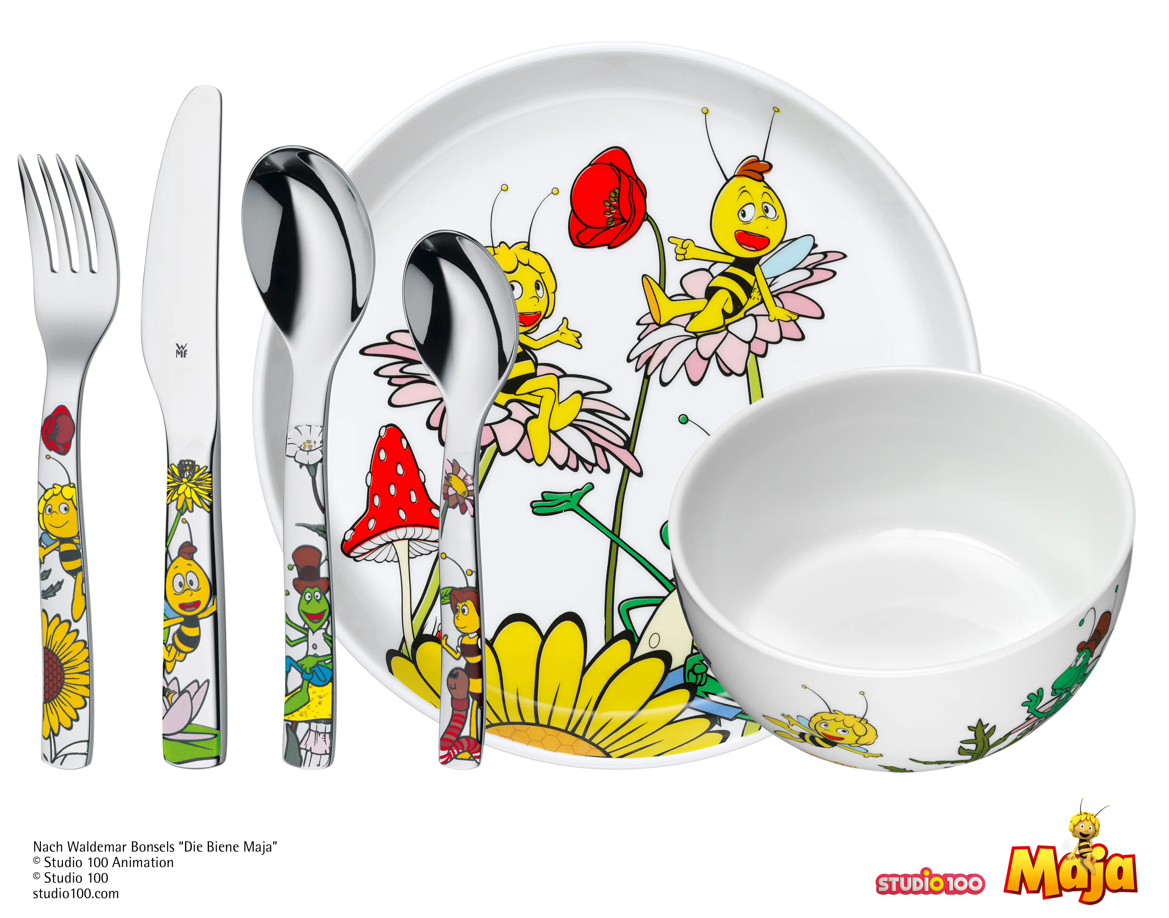Kids Plate, Maya the Bee