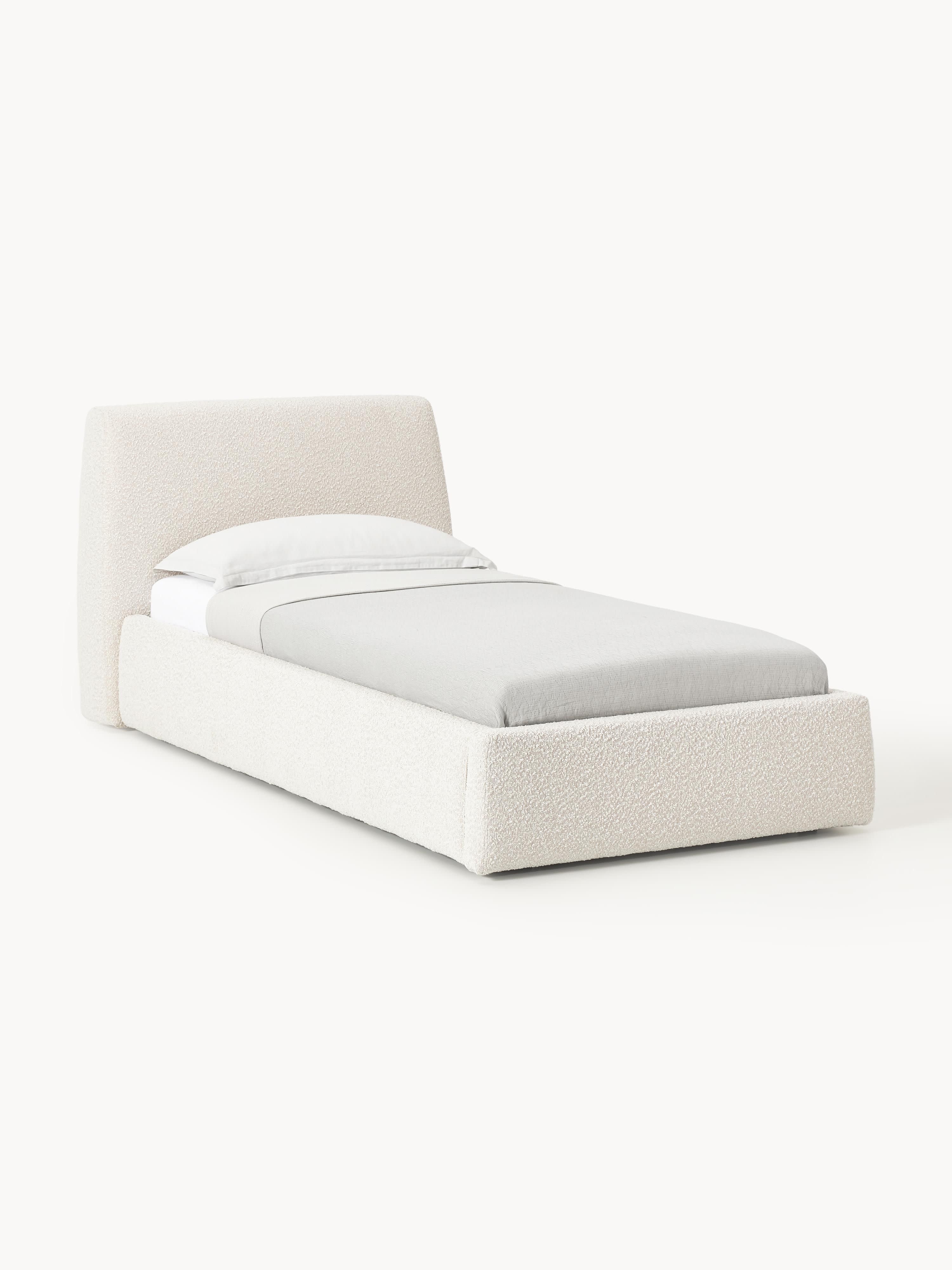 Bouclé-Einzelbett Cloud