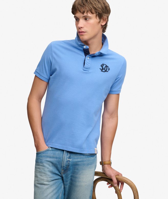Pique Monogram Polo Shirt