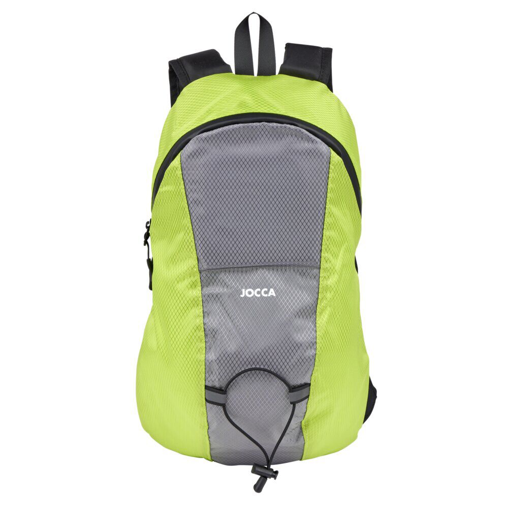 Sac à dos signalétique LED vert et gris