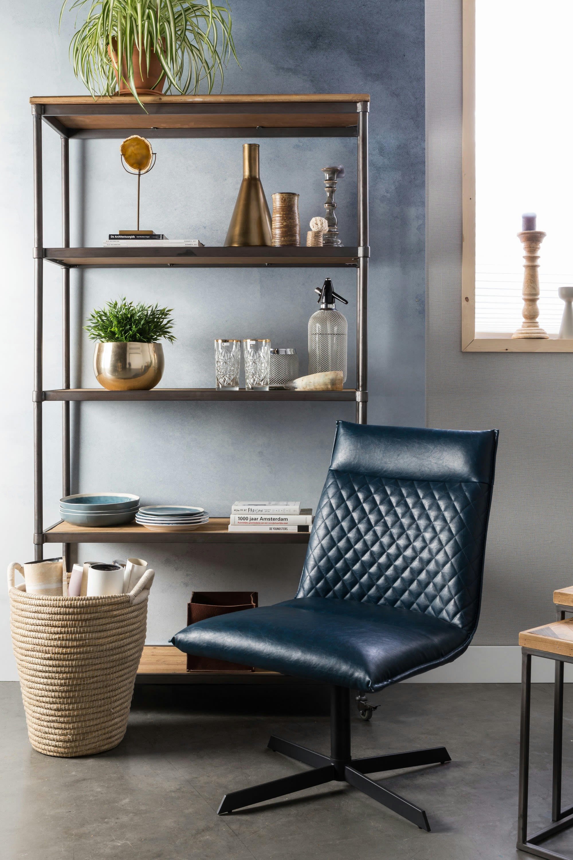 SIMON - Etagère en bois marron