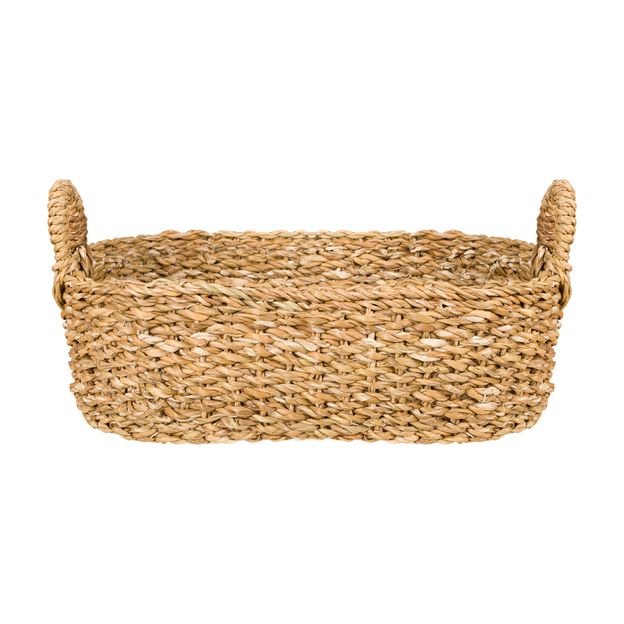 CESTO COM ALÇAS RETANGULAR 12 CM X 25 CM X 38 CM SANSU