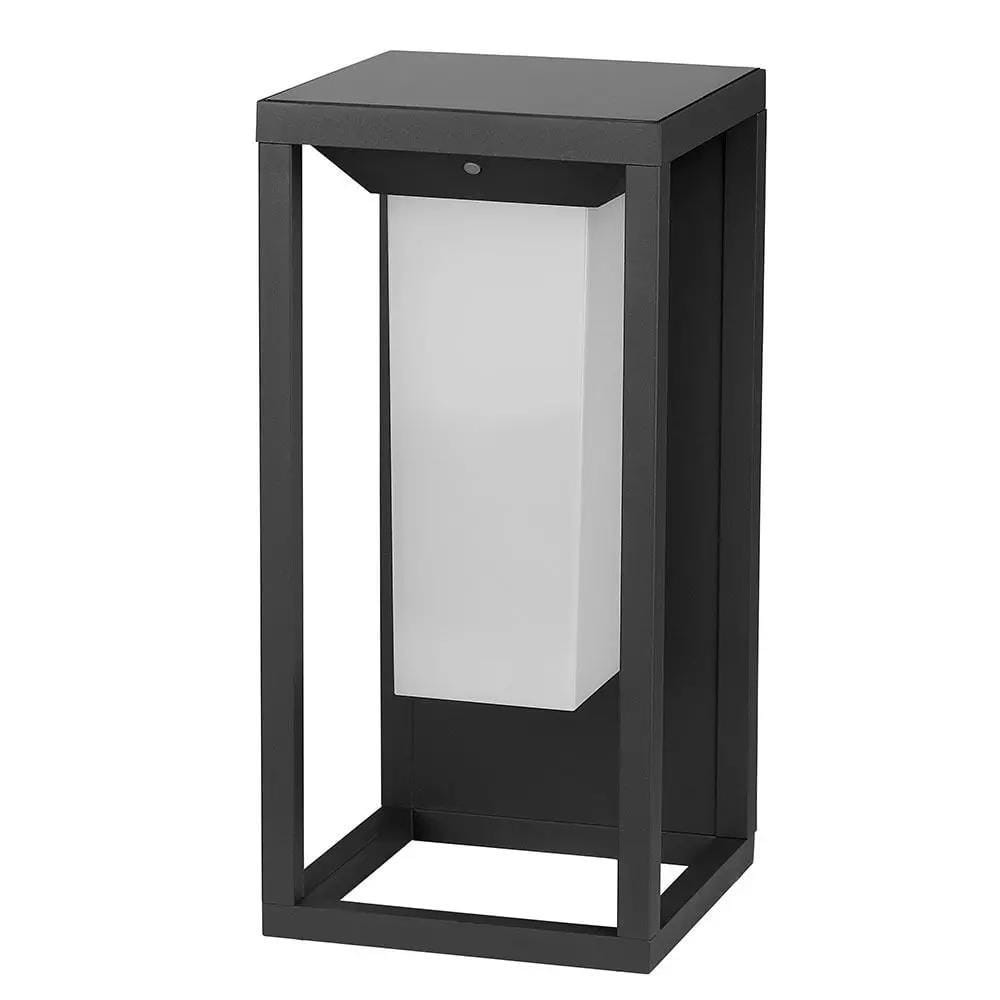 Kinkiet Ogrodowy Solarny 2W LED Szary IP65ciepła barwa 220lm V-tac