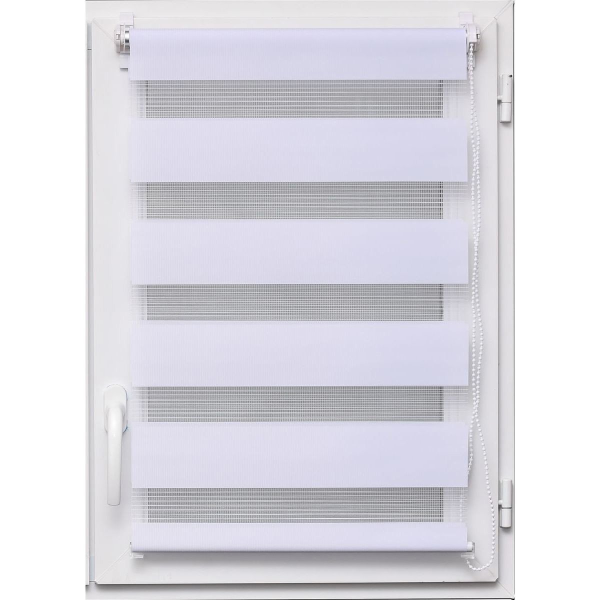 Estore em tecido noite/dia branco 117x180cm