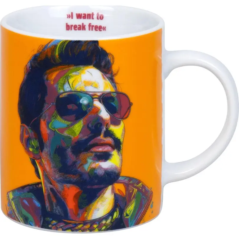 Kaffeebecher Freddy Mercury