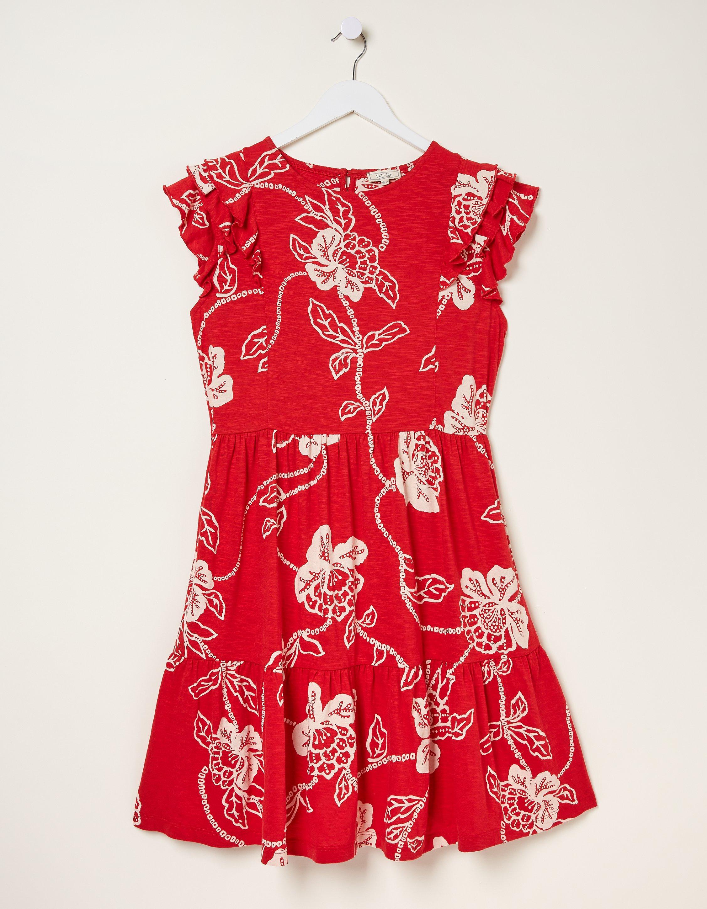 Laurie Batik Jersey Dress