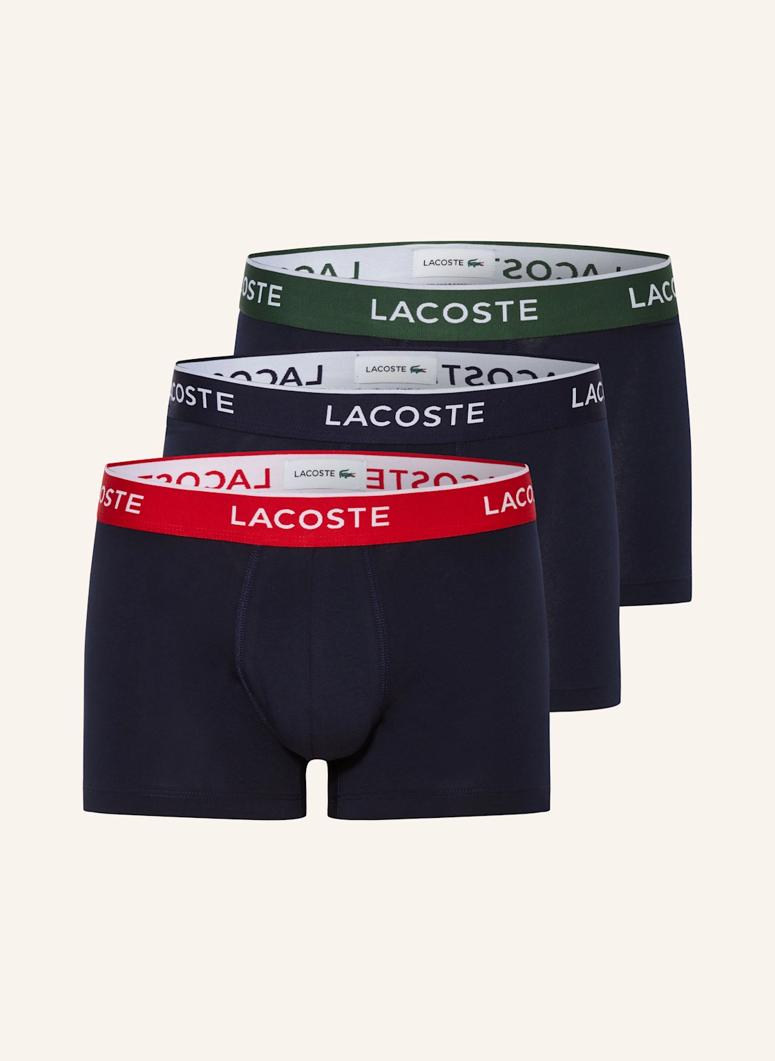 LACOSTE 3er-Pack Boxershorts