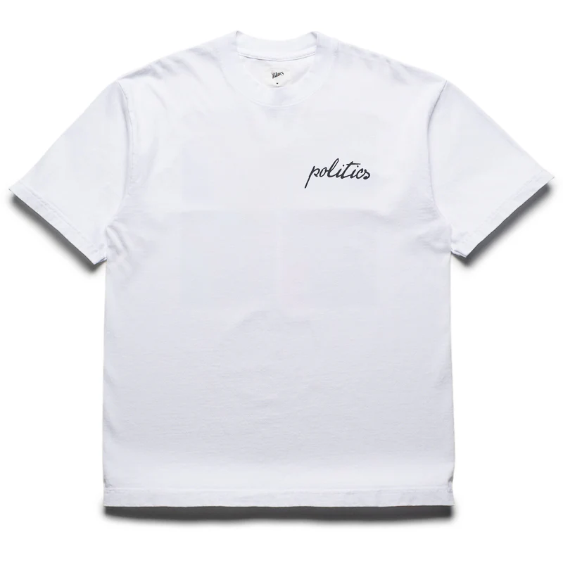 Politics Paradise Tee - White