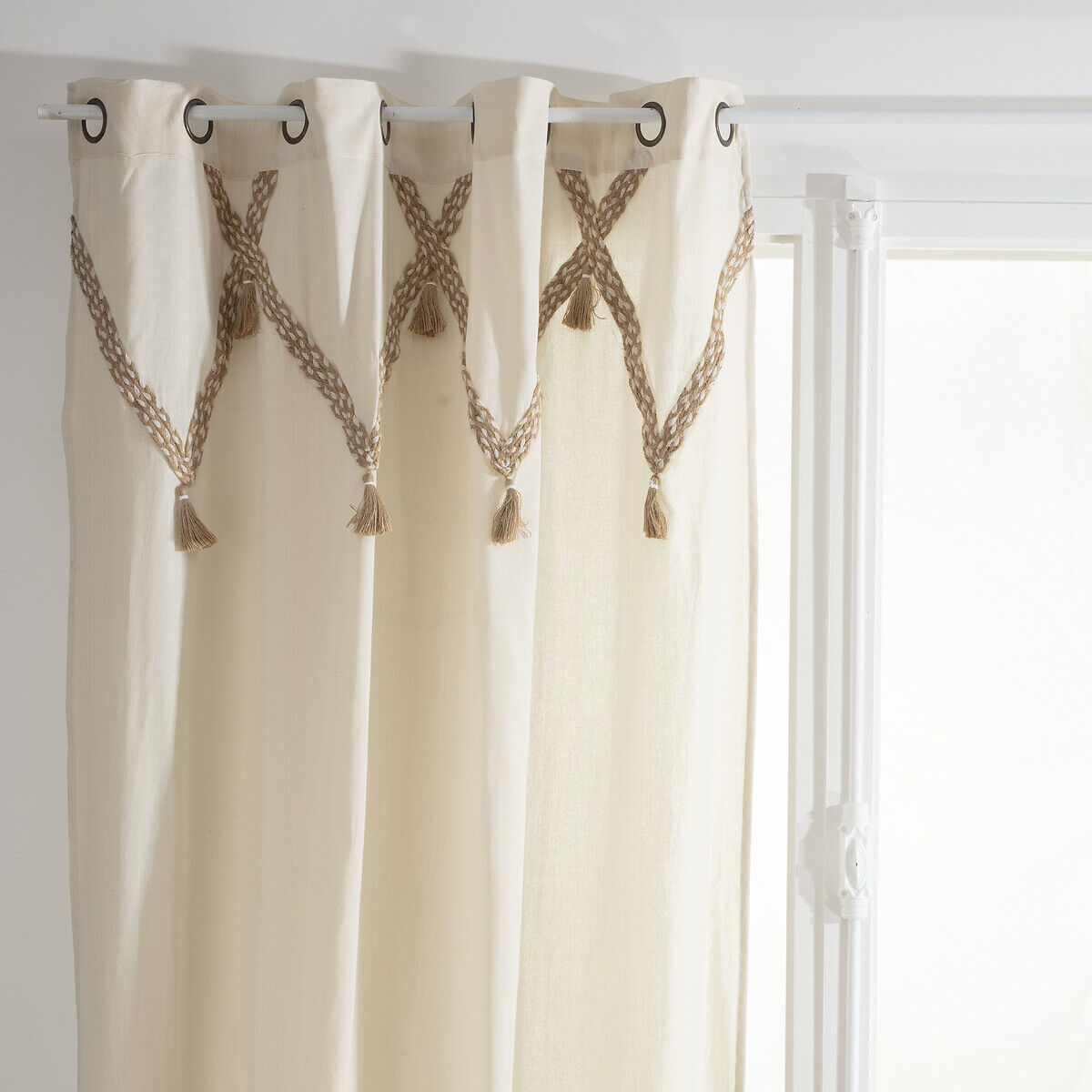 Cortina CARMEN bege 140x260cm