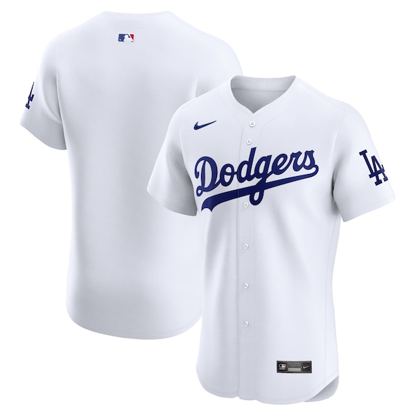 Los Angeles Dodgers Nike Home Elite Jersey - White