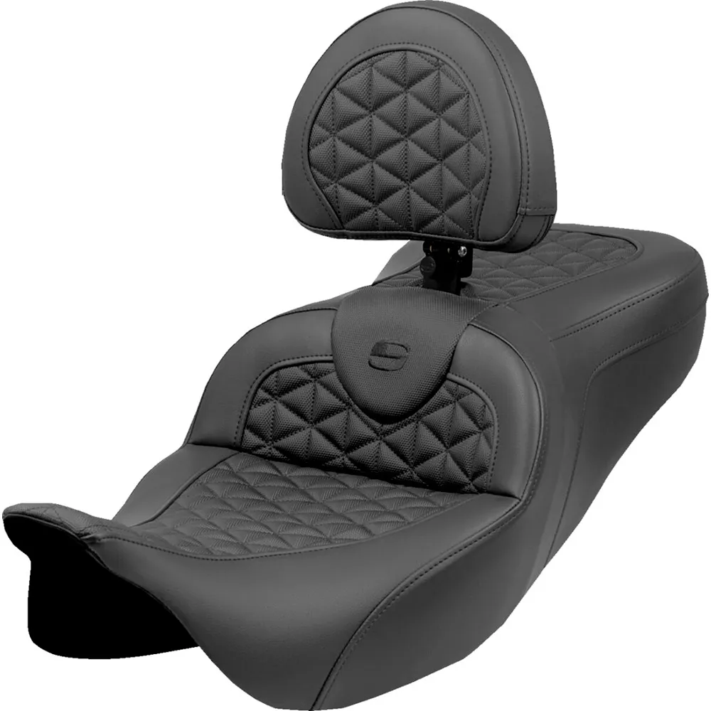 Saddlemen Roadsofa™ Harley Davidson FLH 1868 ABS 21/FLHFB 1868 ABS 23/FLHR 1584 08-11 808-07B-210B0 motorcycle seat