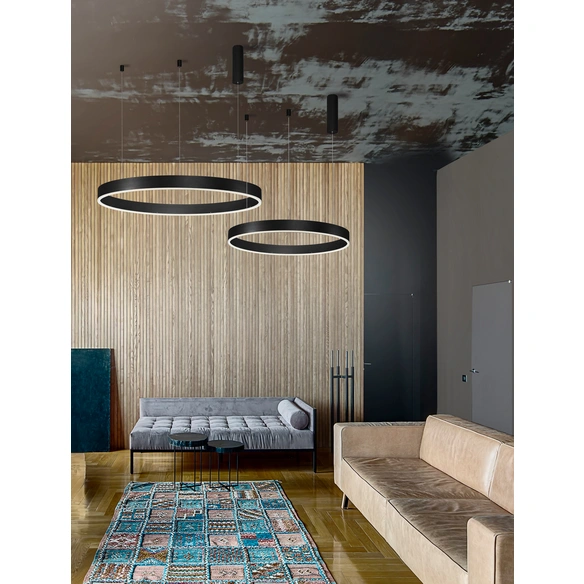 Pendelleuchte »Motif «, LED, 40 W, Höhe: 200 cm, schwarz