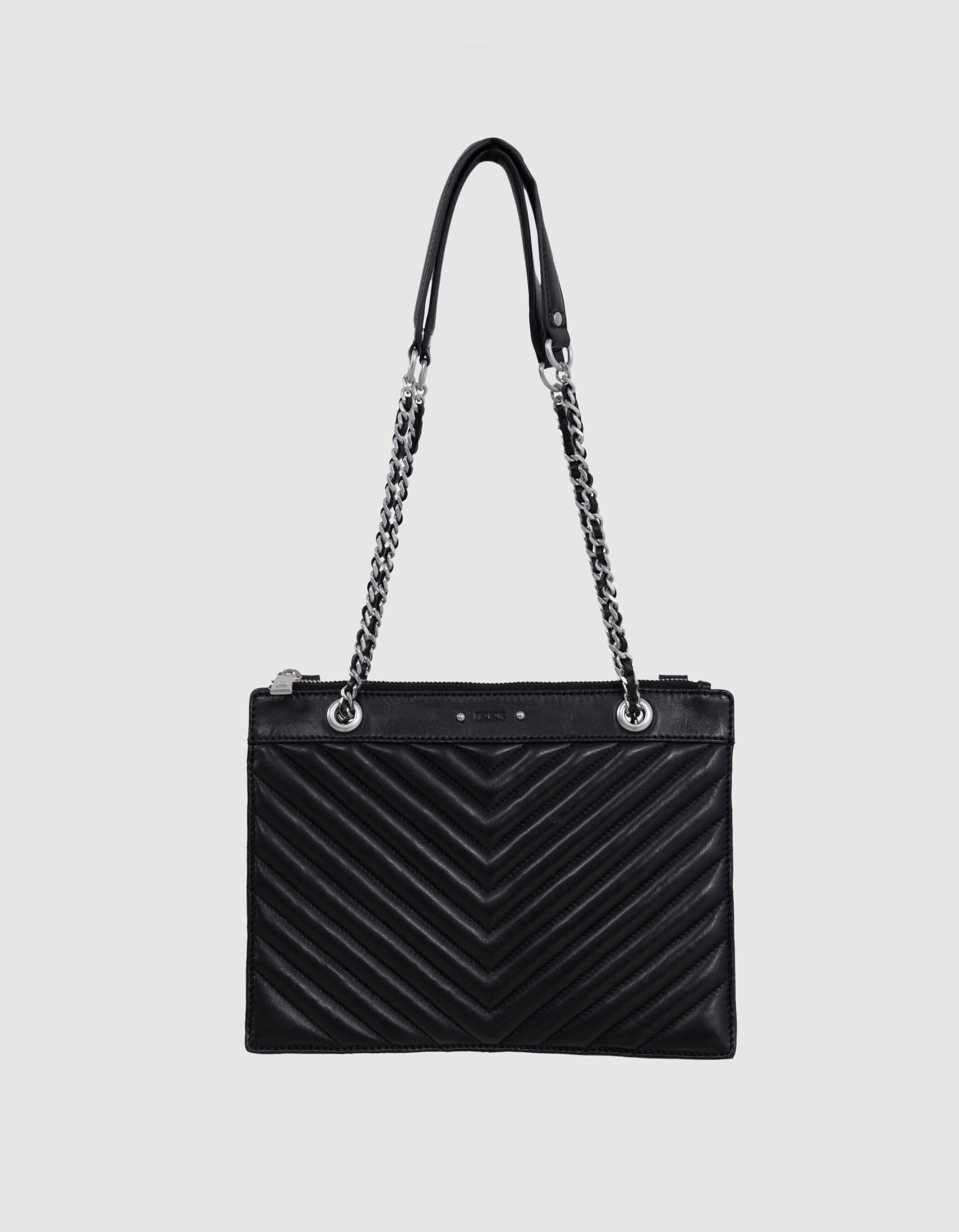 Sac pochette 1440 Reporter noir cuir Femme