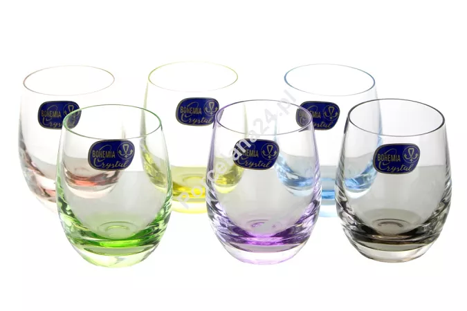 Kpl. kieliszków do wódki 60ml (6 szt) Bohemia - RAINBOW 4SB.RA.792992