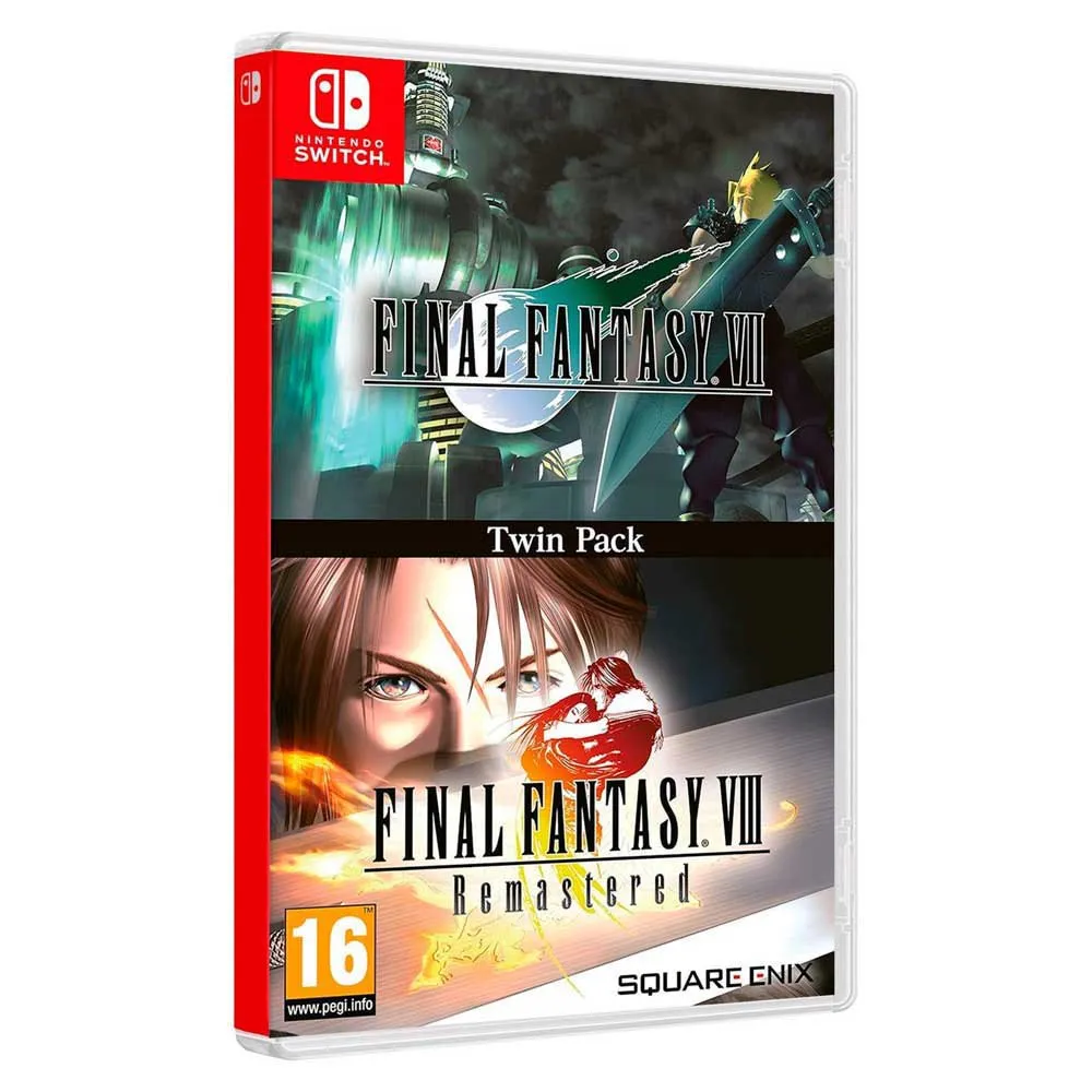 Nintendo Switch Final Fantasy VII And VIII Remastered Twin Pack IMP UK