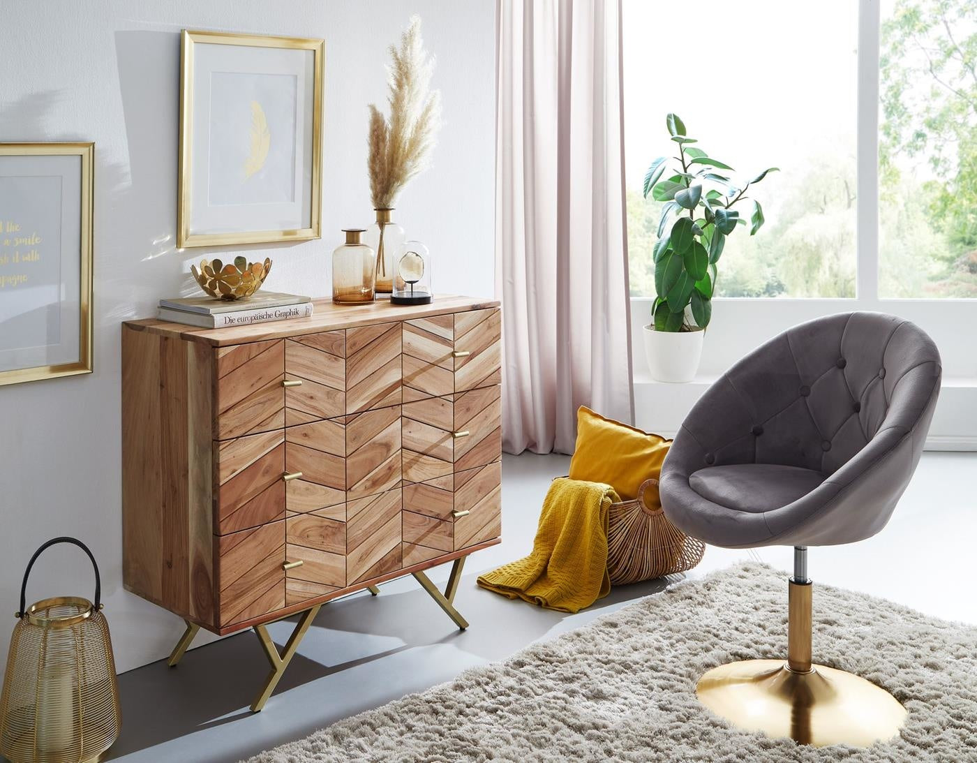Sky Style Frida Ladekast Massief