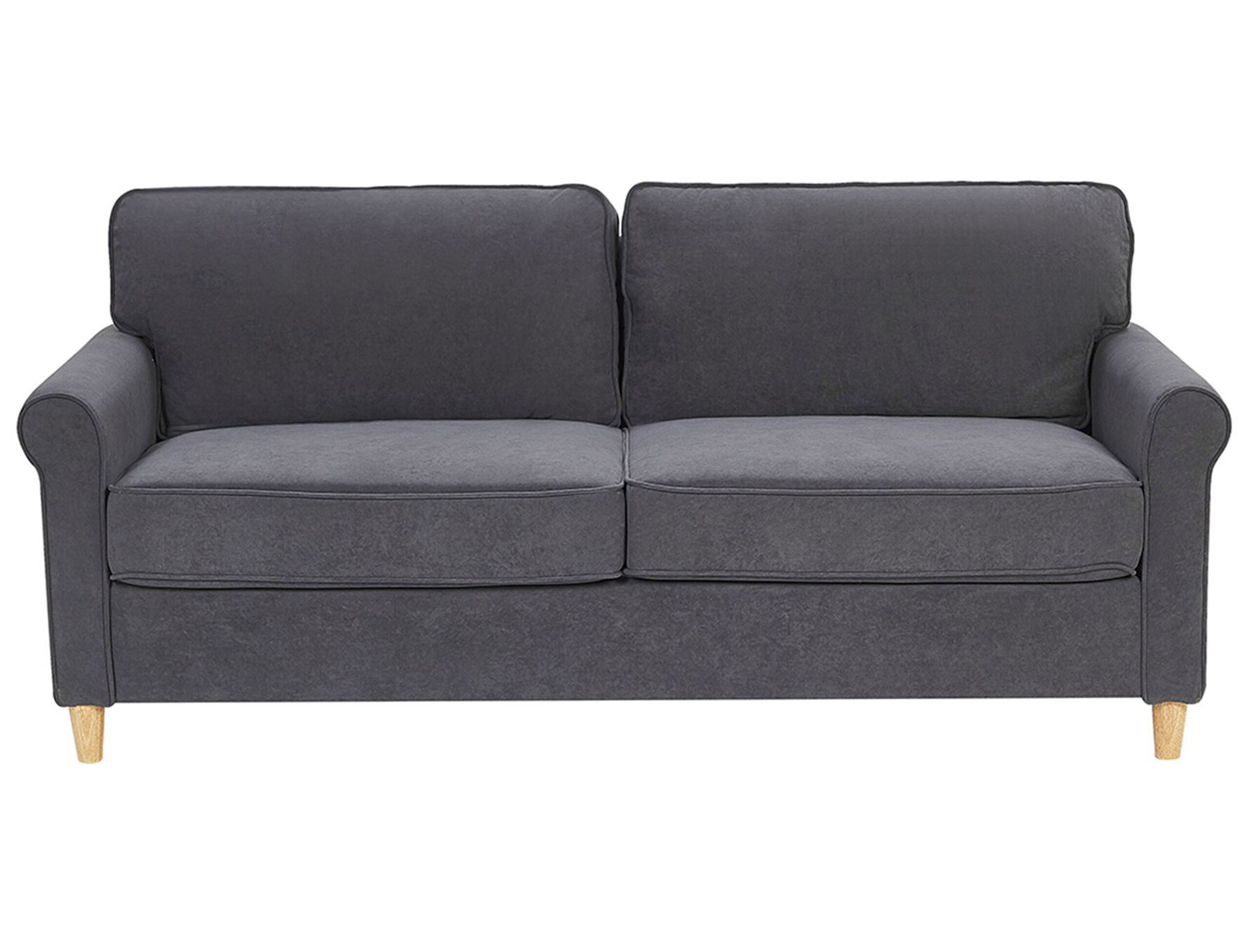 Sofa kanapa 3 osobowa welur szara
