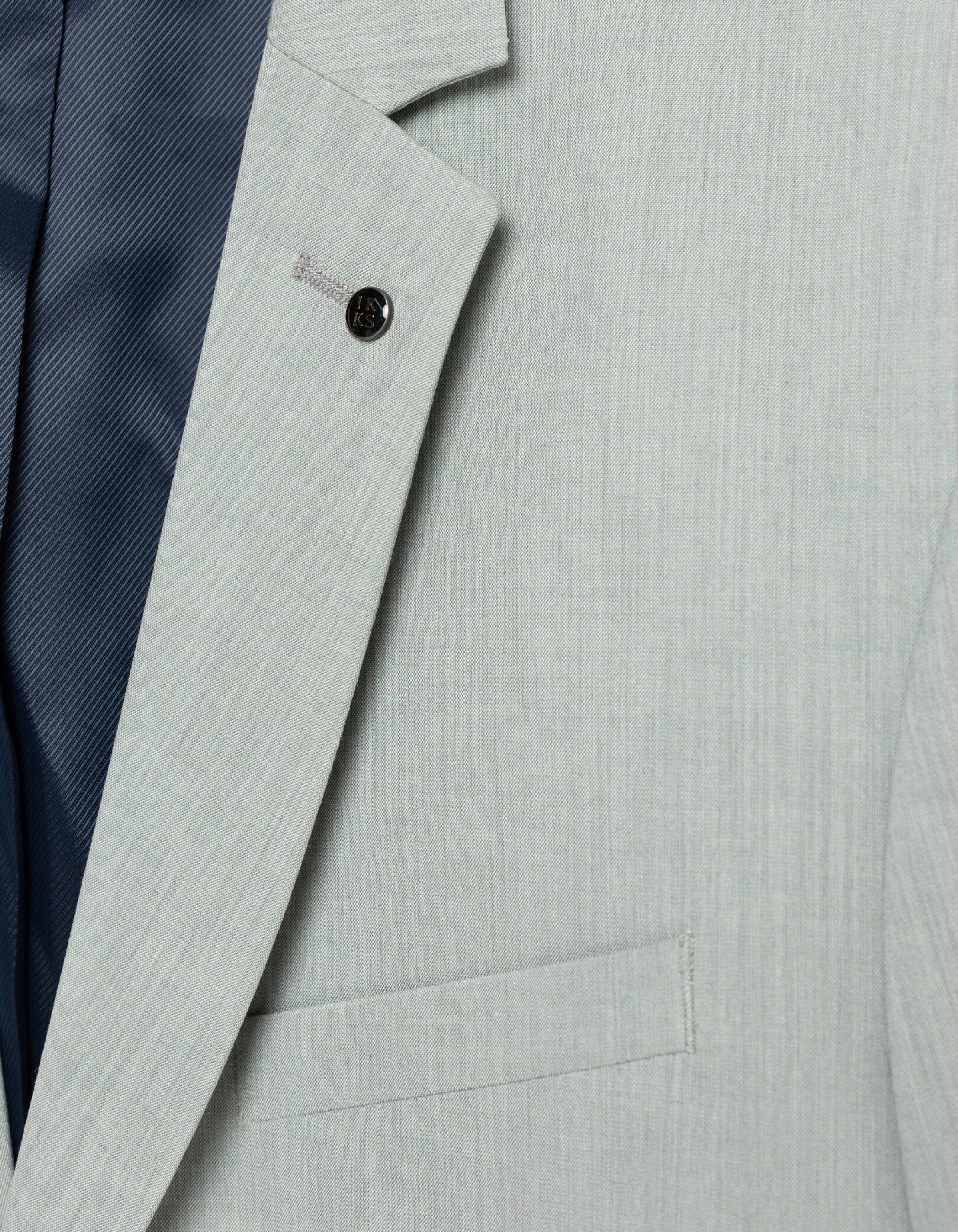 Veste de costume vert amande Homme