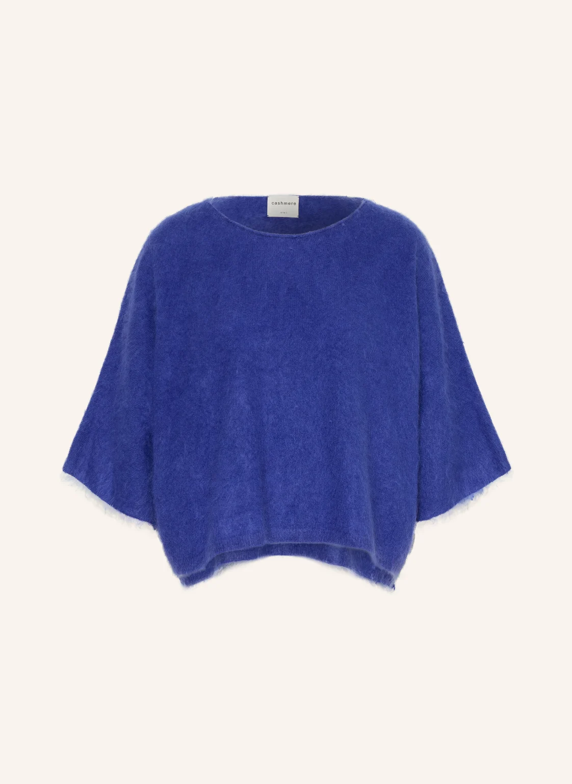 Oui Cashmere-Pullover mit 3/4-Arm