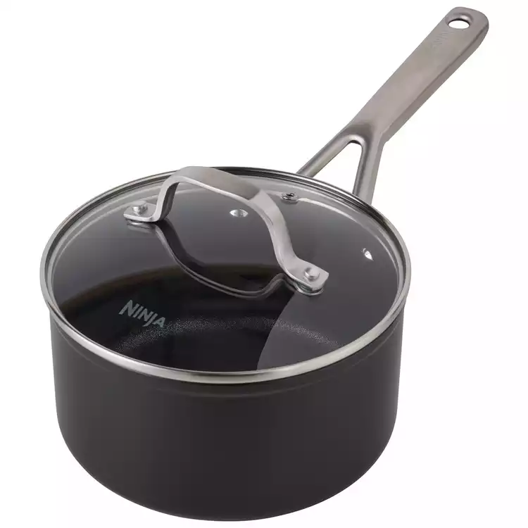 Ninja Zerostick Essentials 18cm Aluminium Saucepan With Lid
