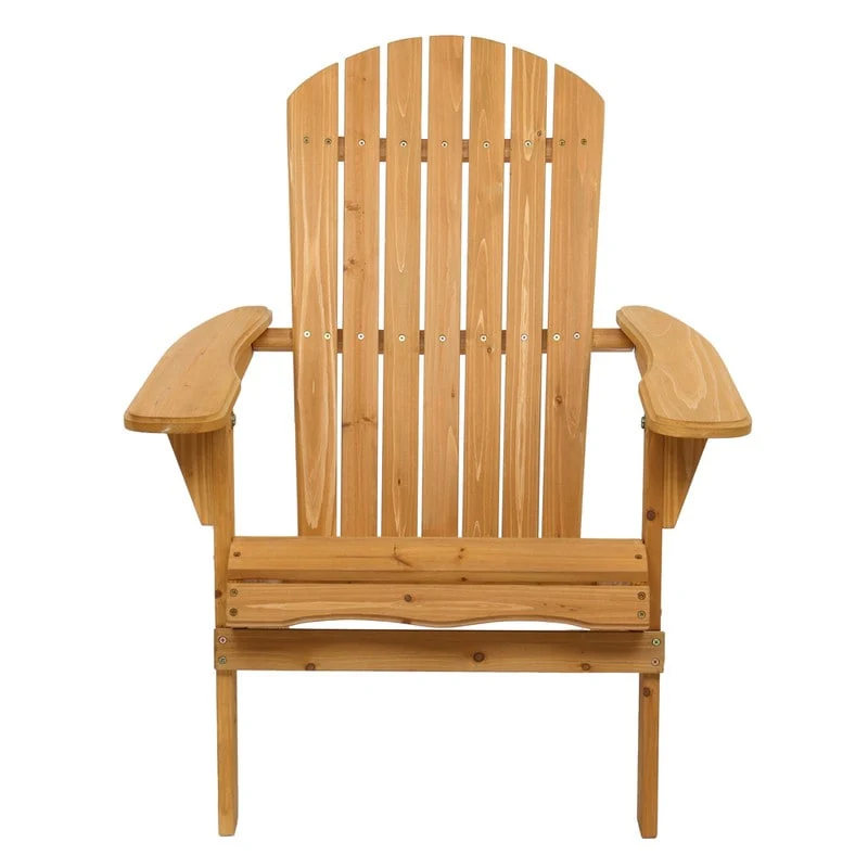 Outdoor Folding Fir Adirondack Chair