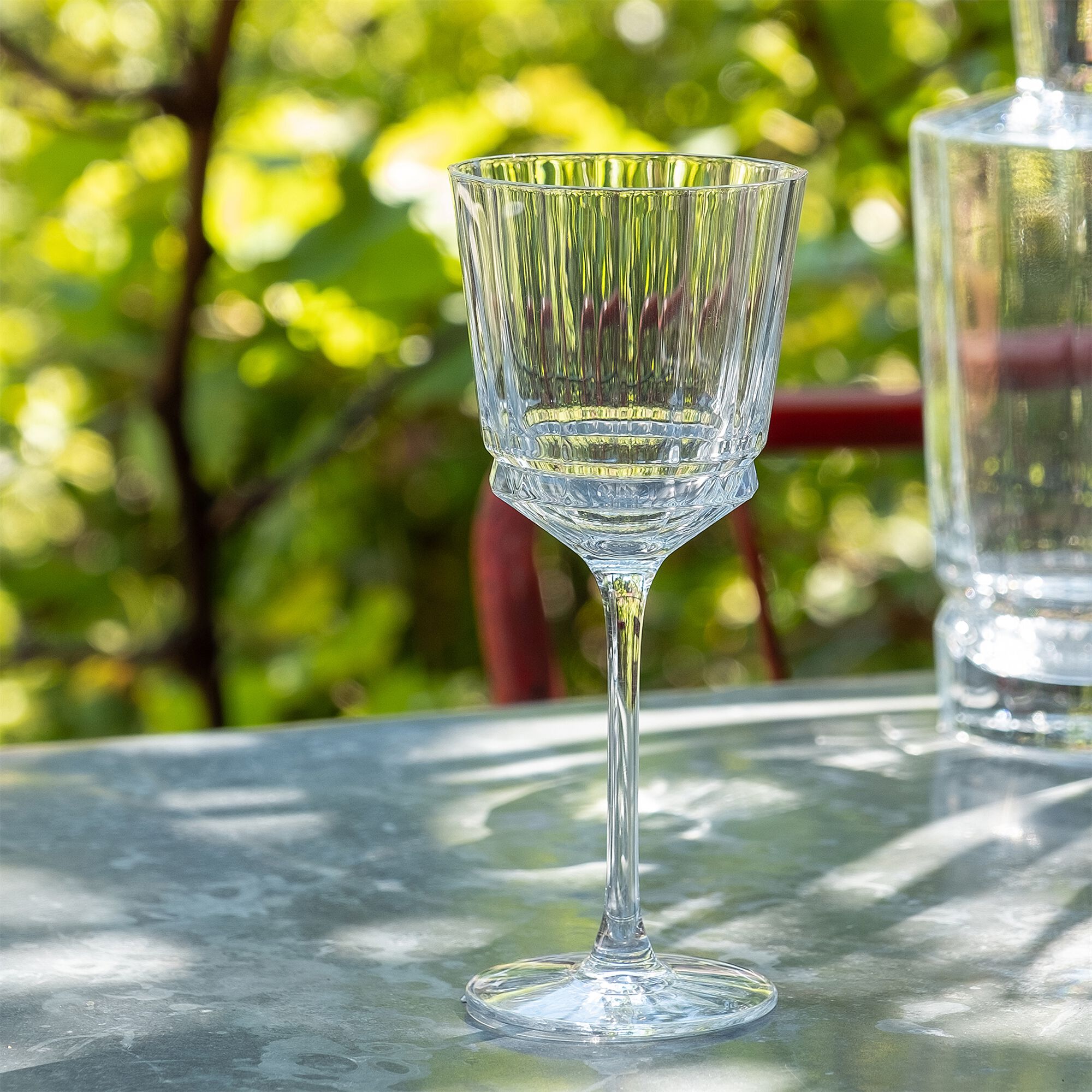MACASSAR - Verre à vin en cristallin 25cl - transparent