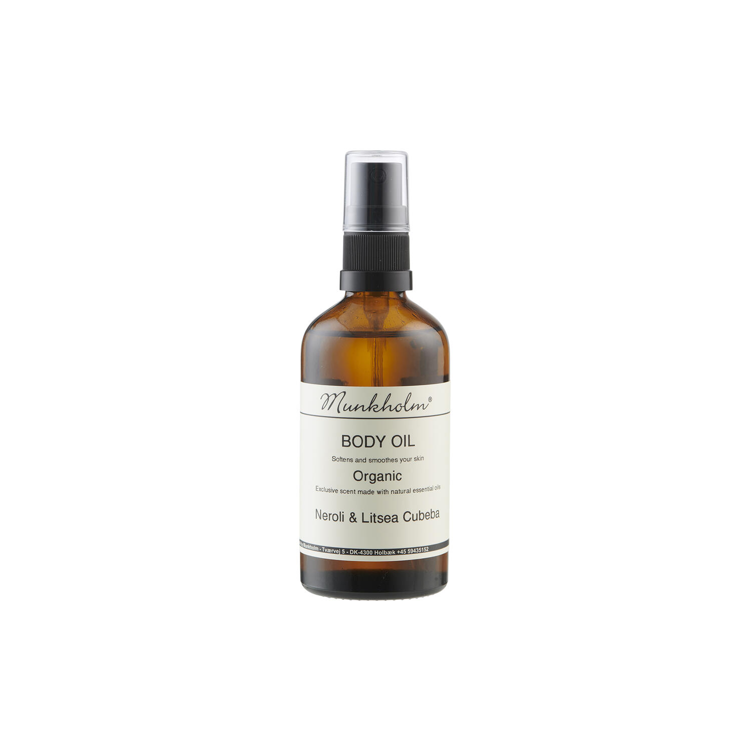 økologisk kropsoile, neroli & litsea cubeba