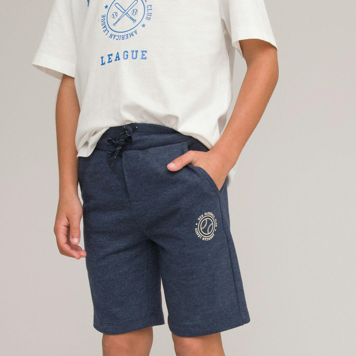 Lot de 2 bermudas en molleton