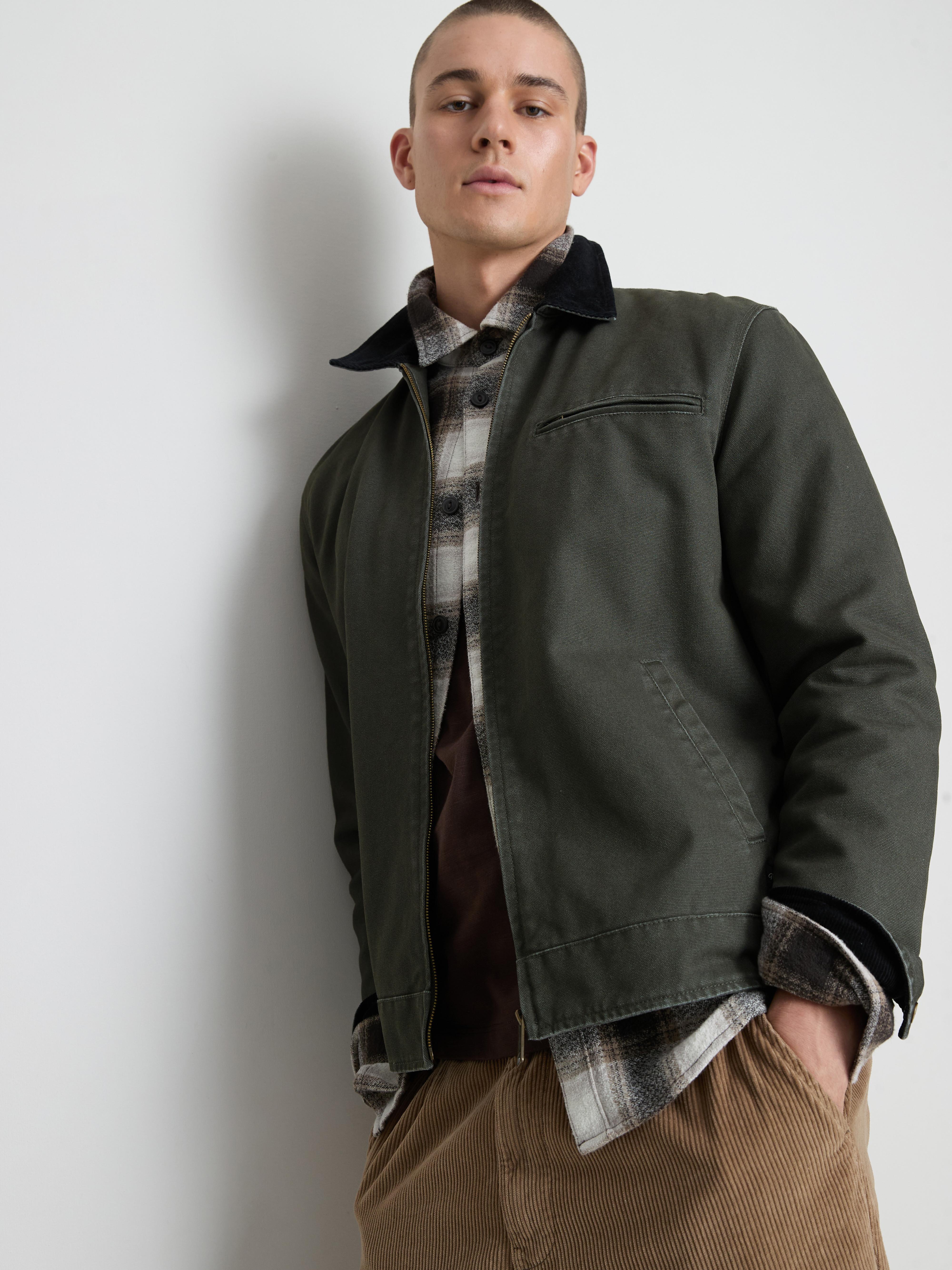 The Stronghold Zip-Up Canvas Jacket