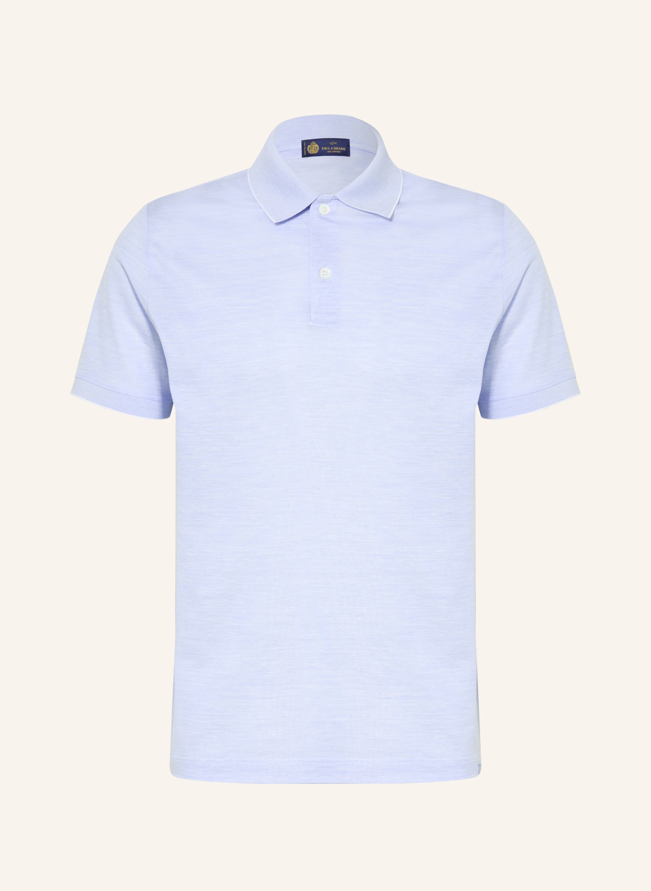 PAUL & SHARK Piqué-Poloshirt mit Seide