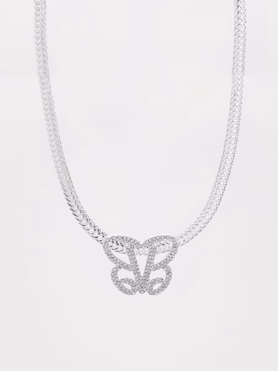 Barbie Choker With Butterfly Pendant