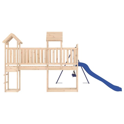 NNEVL Outdoor Playset Solid Wood Pine