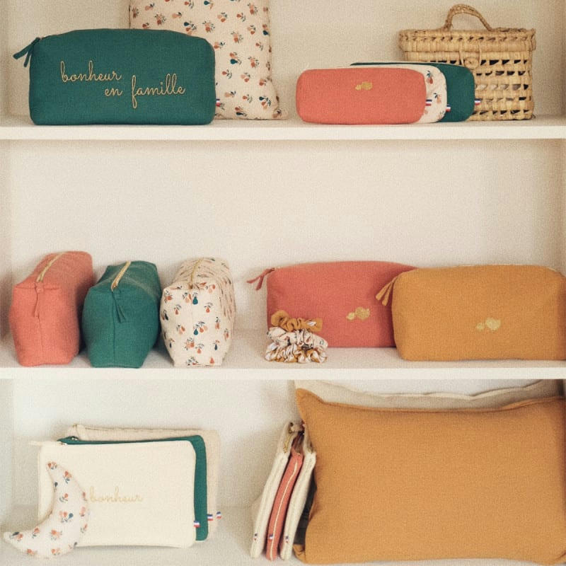 - Trousse de toilette week-end vert sapin