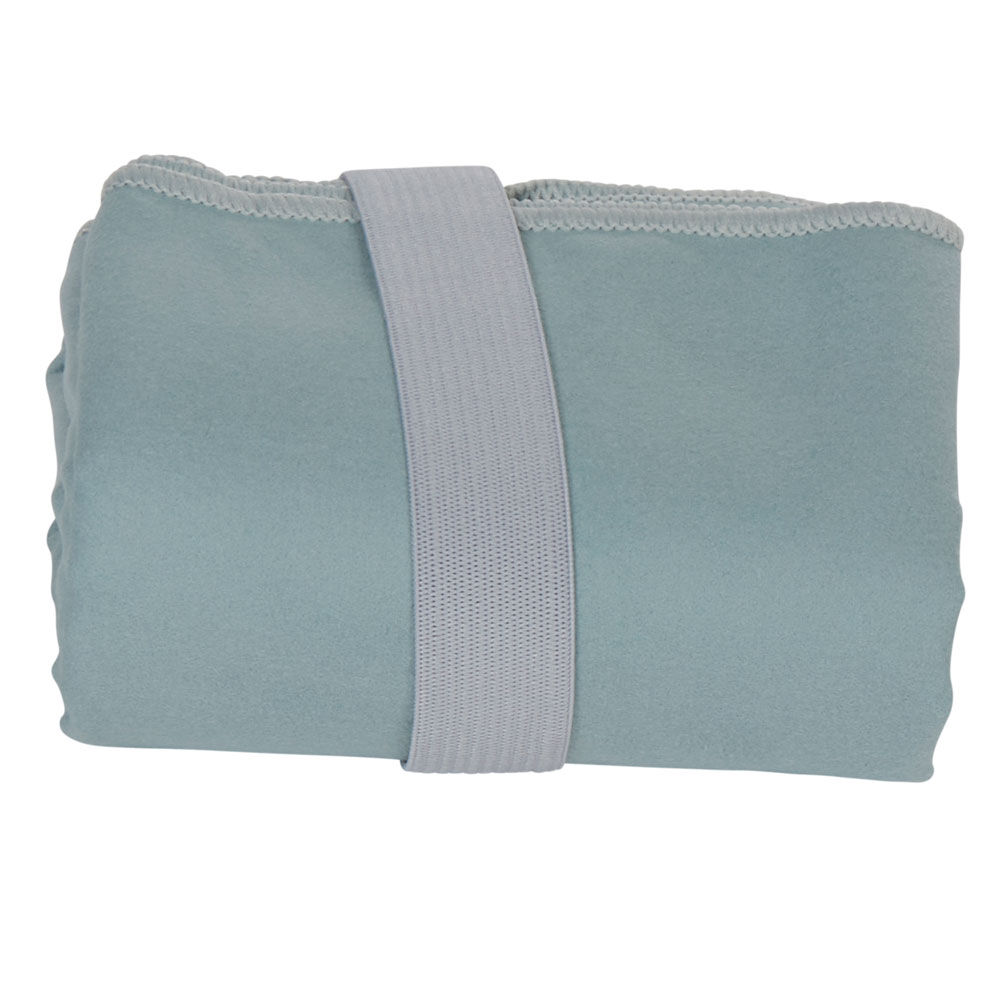 Serviette microfibre grise 60 x 85 cm