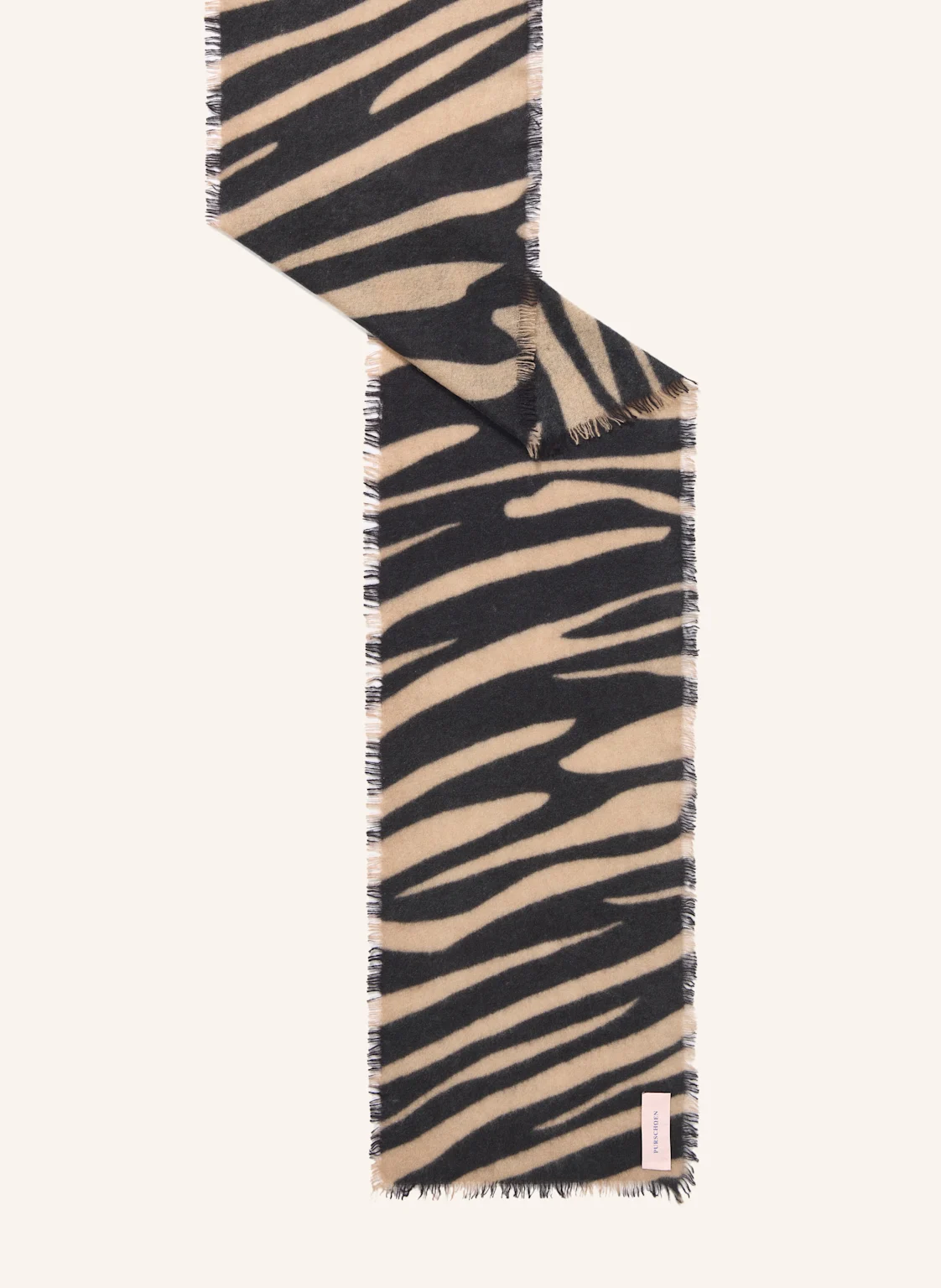 PURSCHOEN Cashmere-Schal SLIM ZEBRA PUNK