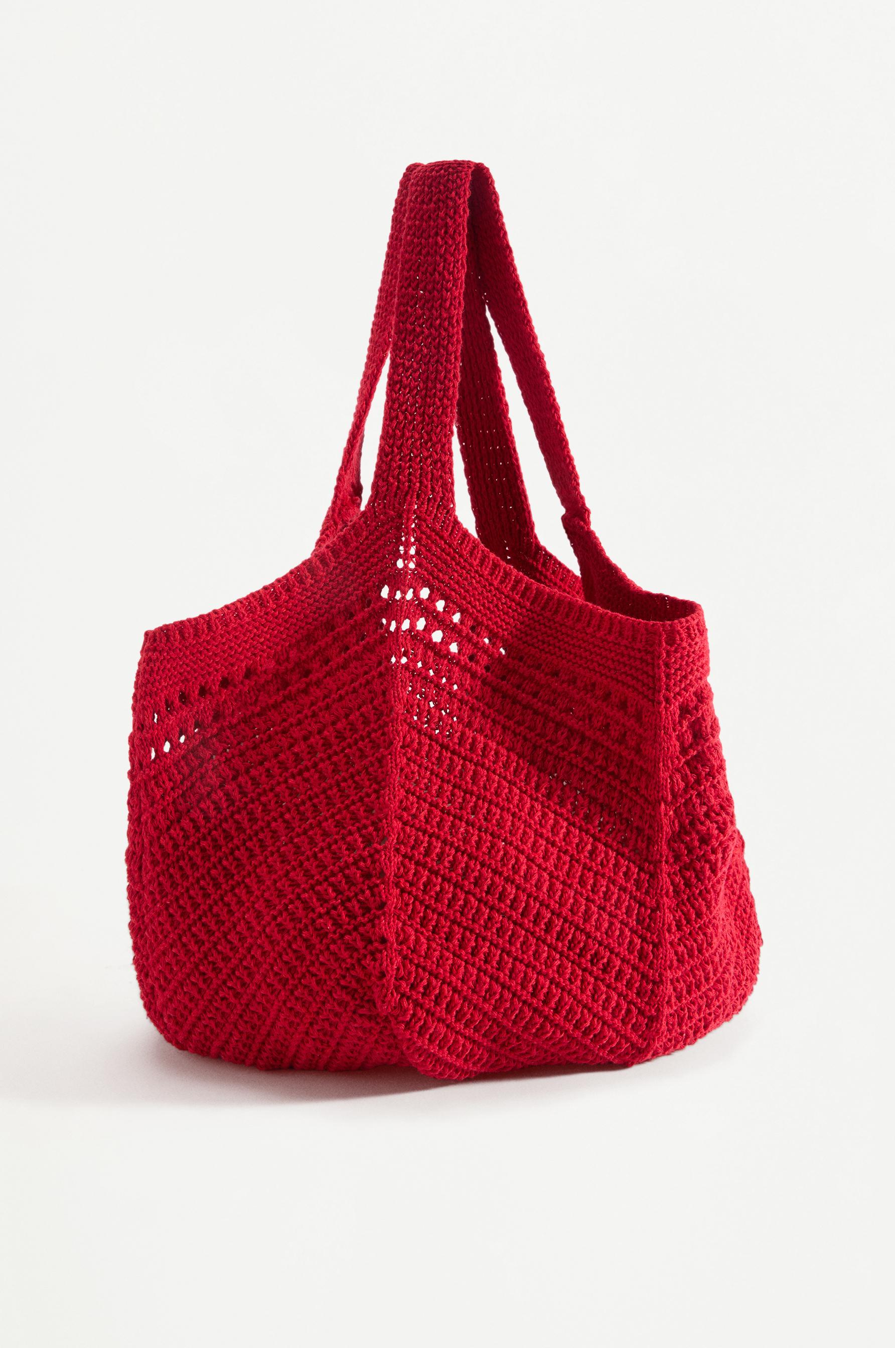 Bolso shopper crochet